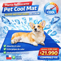 Manta Refrescante Pet Cool Mat - Alivio Instantáneo del Calor