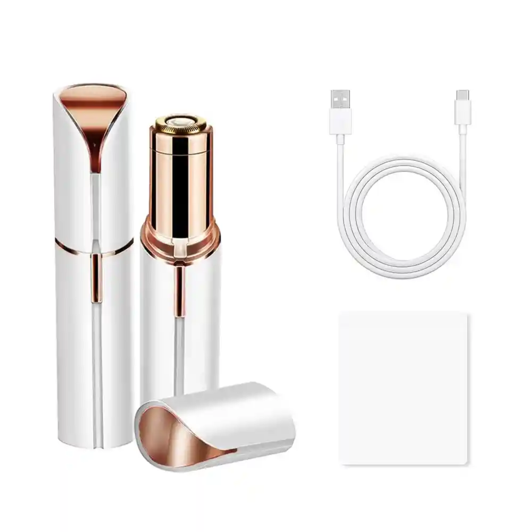 Depiladora Facial + Cepillo Alisador