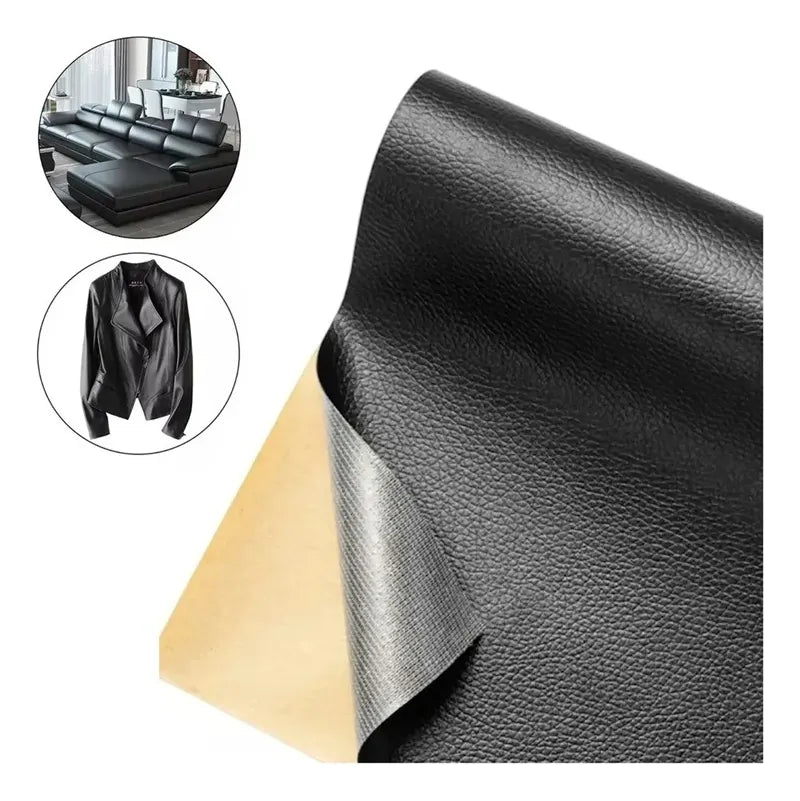 Reparación Instantánea - Parche Autoadhesivo de Cuero Profesional